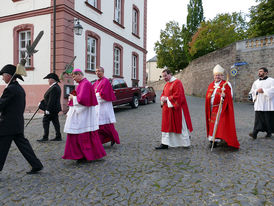 Abschlussvesper der Bischofskonferenz mit Spendung des Bonifatiussegens (Foto: Karl-Franz Thiede)